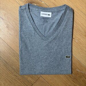 Lacoste V Neck Short Sleeve T-shirt